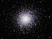 M13  Globular Cluster in Hercules. Taken at home on 09/06/15 - 09/17/15. Planewave CDK 12.5", SBIG ST-10XME camera. 300 seconds/image, total time 9h 50m (LRGB = 375:75;60:80 minutes).