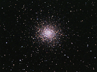 M14  Globular cluster in Ophiuchus. Taken at home on 07/25/08.  Meade RCX400 10" scope, SBIG ST-10XME camera. 60 seconds/image, total time 60 minutes (LRGB=30:10:10:10).