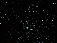 M36  Open cluster in Auriga. Taken at home on 12/20/07.  RCX400 10" scope, ST-10XME camera. 120 seconds/frame, total time 88 minutes (LRGB=60:8:10:10).