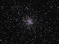 M71  Open Cluster in Saggita. Taken at home on 08/01/11 through 09/01/11.  Meade RCX400 10" scope, ST-10 XME camera, f/3.3 focal reducer. 300 seconds/frame, total time 105 minutes (LRGB=55:20:15:15).