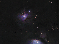 M78  Reflection Nebula in Orion. Taken at home on 10/30/13 - 11/05/13. Planewave CDK 12.5", SBIG ST-10XME camera. 300 seconds/image, total time 9h 6m (LRGB = 320:95:120:110 minutes).