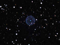 Abell 39  Planetary Nebula in Hercules. Taken on 06/06/14 - 07/03/14. Planewave CDK 12.5" scope, ST-10XME camera. 300 seconds/frame, total time 17h 45m (LRGB = 525:185:170:185 minutes).
