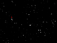 SZ Her  Still photo of variable star SZ Her. Taken at home on 06/18/07. Meade RCX400 10" scope, DSI-Pro II camera. 10 seconds/frame, one frame/minute, total time 144 minutes.  All frames averaged for this still picture.